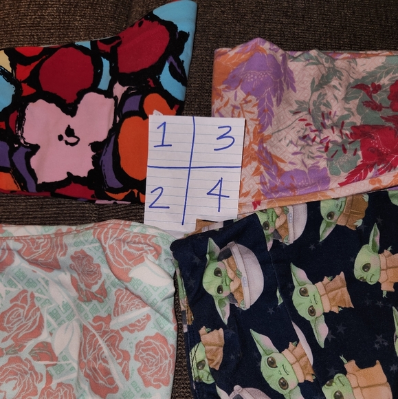 12 Lularoe leggings -Tween size - Picture 4 of 4